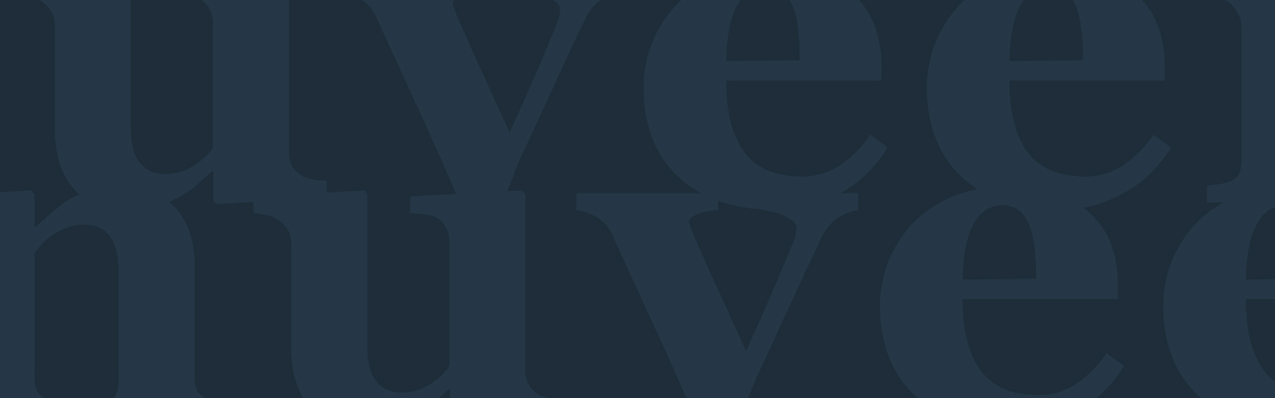 nuveen lettering on blue background