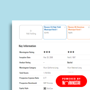 Fund compare tool