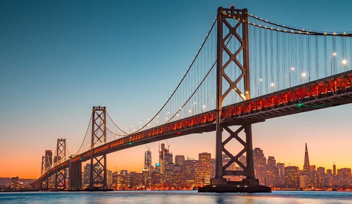Bridge skyline